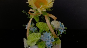 【教师节】向日葵小花篮