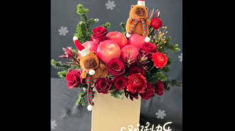 【圣诞】苹果抱抱桶