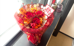 【新年】红色喜庆花束