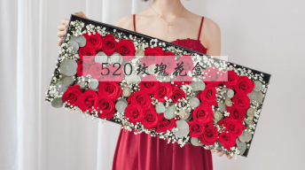 520玫瑰花盒