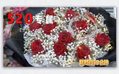 【热门款式】中小型满天星搭配红玫瑰花束教程