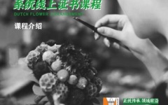 课程解读-荷兰DFA专业花艺系统证书课程-线上段 