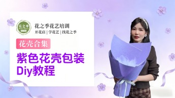 【小白必学】紫色花壳包装DIY教程