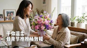 母亲节爆款｜予你温柔抱抱桶保姆级制作教程