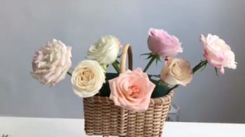 小花篮花艺