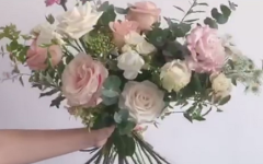 螺旋手法花束
