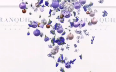 梦幻紫悬挂花艺