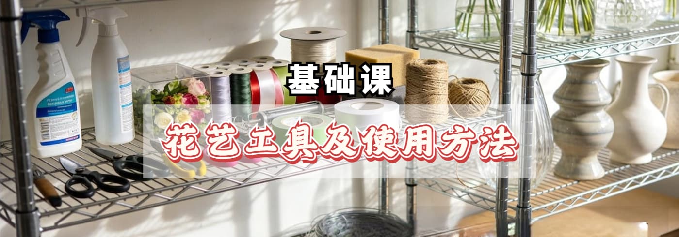 【零基础】花艺工具及使用方法大全