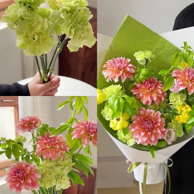 春日野趣手打小花束教学