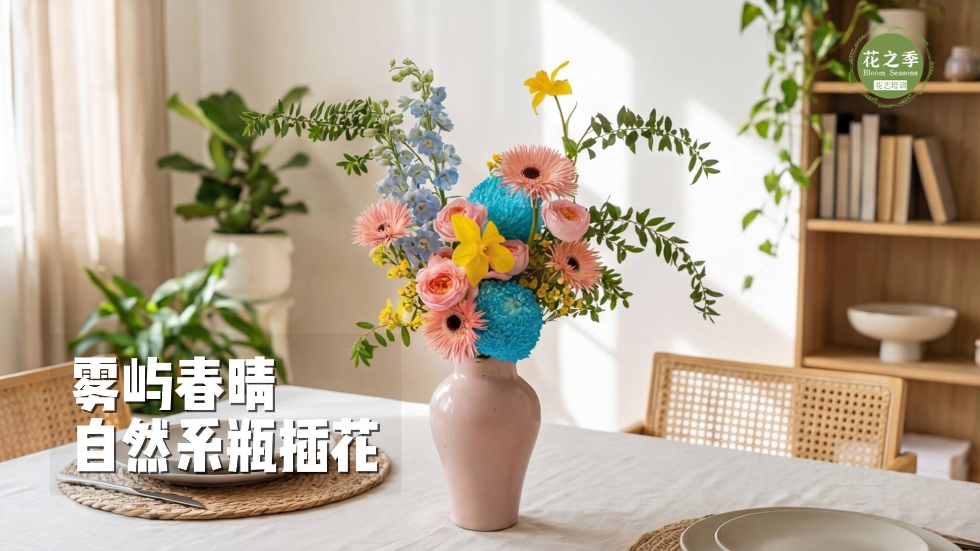 【瓶插花】雾屿春晴|自然系瓶插花